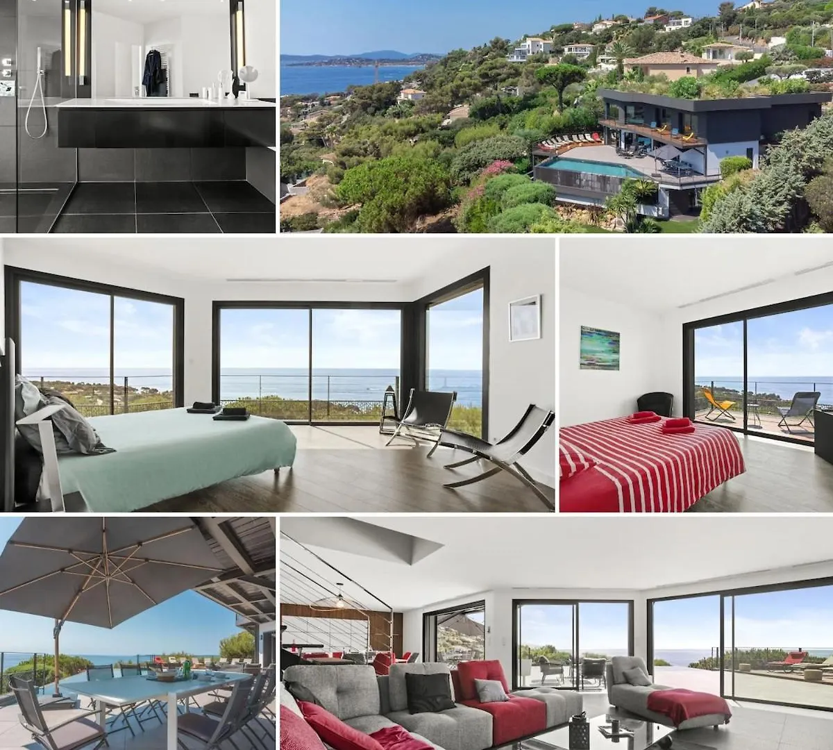 Villa De Luxe - 10 Pers - Vue Mer Roquebrune-sur-Argens