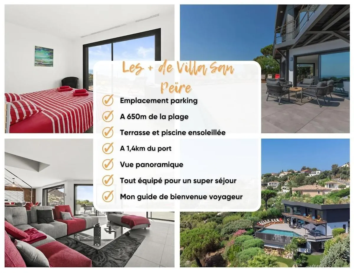 Villa De Luxe - 10 Pers - Vue Mer Roquebrune-sur-Argens