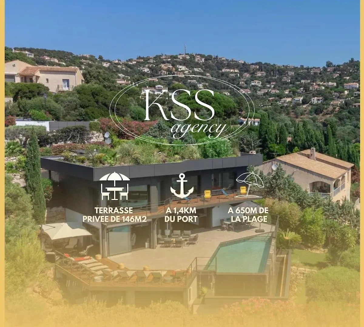 Villa De Luxe - 10 Pers - Vue Mer Roquebrune-sur-Argens